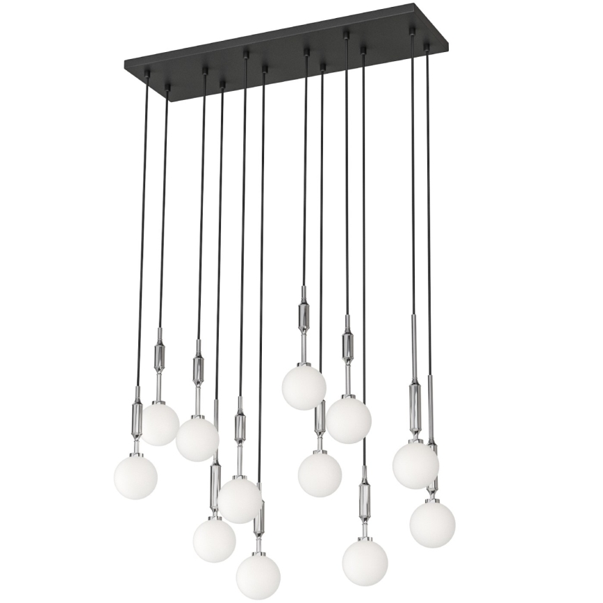 Open Design OR85440 - Pendellampe ophængt i wire ERO 12xG9/8W/230V poleret krom