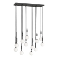 Open Design OR85464 - ERO pendel med wireophæng, 12xG9/8W/230V, sort