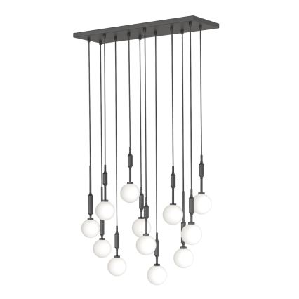 Open Design OR85464 - ERO pendel med wireophæng, 12xG9/8W/230V, sort