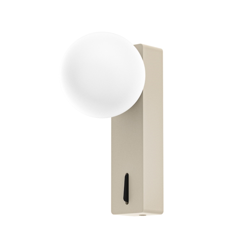 Open Design OR85587 - Væglampe BOLETTA 1xG9/8W/230V beige