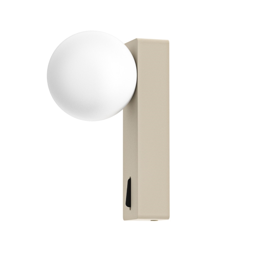 Open Design OR85587 - Væglampe BOLETTA 1xG9/8W/230V beige