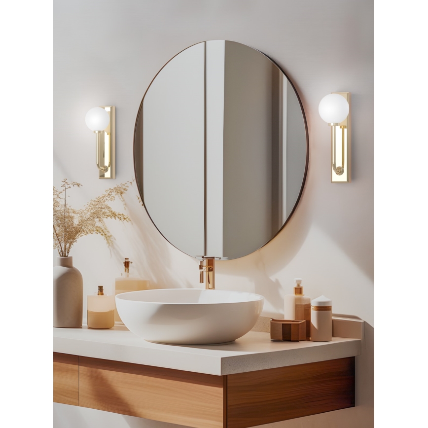 Open Design OR85600 - Badeværelses væglampe ERO 1xG9/9W/230V IP44 messing