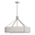 Open Design OR85655 - DORETTO loftpendel med stang 6xE27/15W/230V Ø 70 cm mat krom/hvid