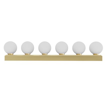 Open Design OR85686 - Badeværelses væglampe MERINO 6xG9/8W/230V 61 cm IP44 messing