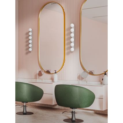 Open Design OR85693 - Væglampe til badeværelse MERINO 6xG9/8W/230V 61 cm IP44 poleret krom