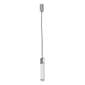 Open Design OR85730 - LED-pendel på wire OMI LED/10W/230V blank krom