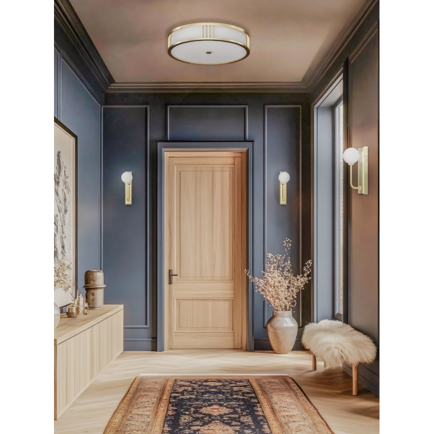 Open Design OR85778 - Loftlampe SANDRO 3xE14/12W/230V Ø 35 cm messing