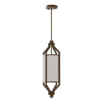 Open Design OR85877 - Stangpendel ZUNDO 1xE27/15W/230V brun/beige