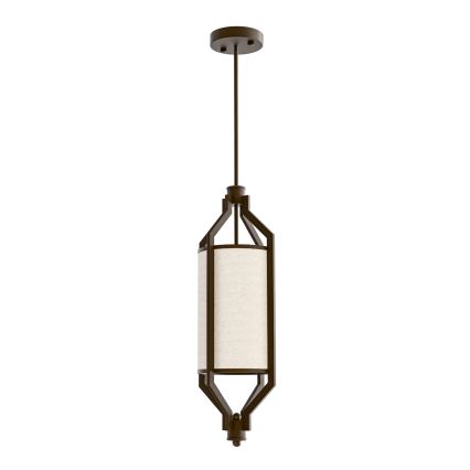 Open Design OR85877 - Stangpendel ZUNDO 1xE27/15W/230V brun/beige