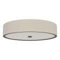 Open Design OR85990 - Loftlampe ZALINDRO 4xE27/15W/230V Ø 54,5 cm beige/brun
