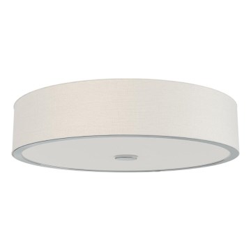 Open Design OR86010 - Loftlampe ZALINDRO 4xE27/15W/230V Ø 54,5 cm hvid/blank krom