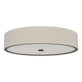 Open Design OR86041 - Loftlampe ZALINDRO 6xE27/15W/230V Ø 74,5 cm beige/brun