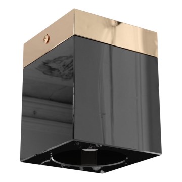 Open Design OR86300 - Spotlampe CUBO 1xG9/8W/230V sort/rosaguld
