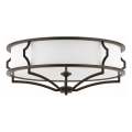 Open Design OR86614 - Loftlampe STESSO 6xE27/12W/230V Ø 85 cm brun