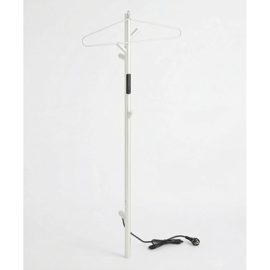 Ophæng til elektrisk håndklædetørrer, 45 x 12,2 cm, hvid