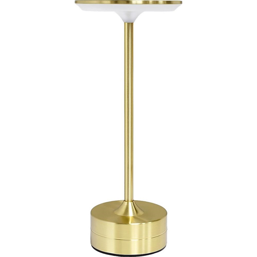 Opladelig berøringsbetjent LED-bordlampe TAVOLO LED/2,5W/5V 2400 mAh 3000-6000K guld