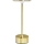 Opladelig berøringsbetjent LED-bordlampe TAVOLO LED/2,5W/5V 2400 mAh 3000-6000K guld