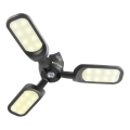 Opladelig LED-campinglampe med solpanel LED/3W/1600 mAh IPX4