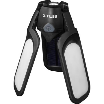 Opladelig LED-campinglampe med solpanel LED/3W/1600 mAh IPX4