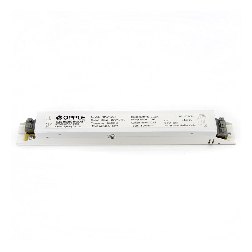 OPPLE 03309 - Elektrisk ballast til fluorescerende pære PLH 55W YZ 55D