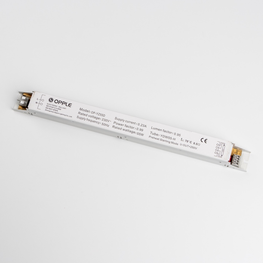 OPPLE 03309 - Elektrisk ballast til fluorescerende pære PLH V2.0 55W YZ 55D