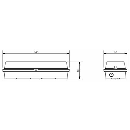 Opple 26277 - LED industrilampe ECOMAX LED/5W/230V IP65