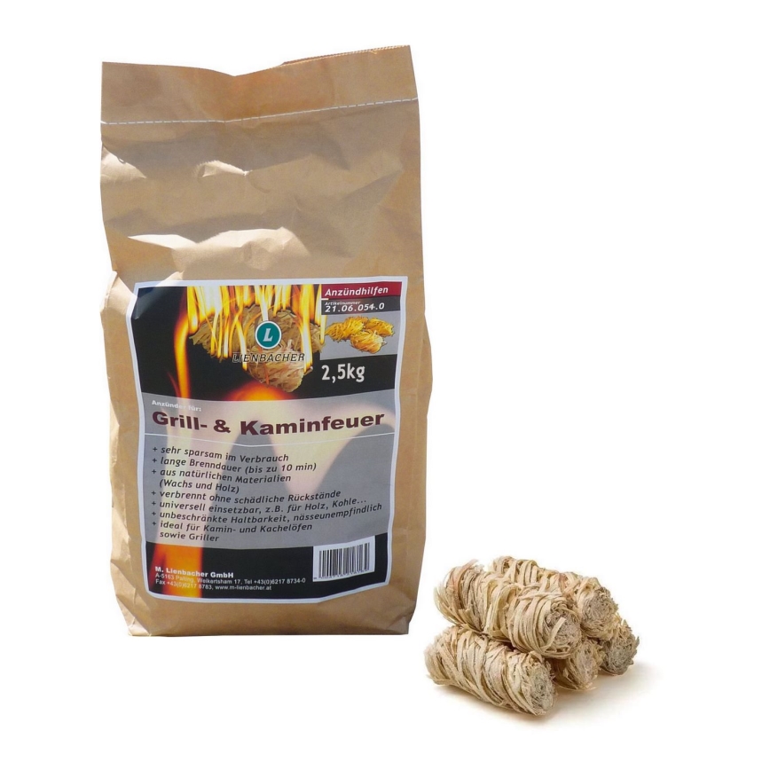 Optændingsruller 2,5 kg/200 stk.