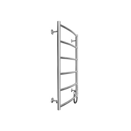 Opvarmet håndklædeholder CLASSIC 100W/230V 81x53cm rustfri/skinnende krom højre
