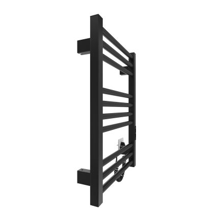 Opvarmet håndklædeholder HF DERBY 100W/230V 57x43 cm sort