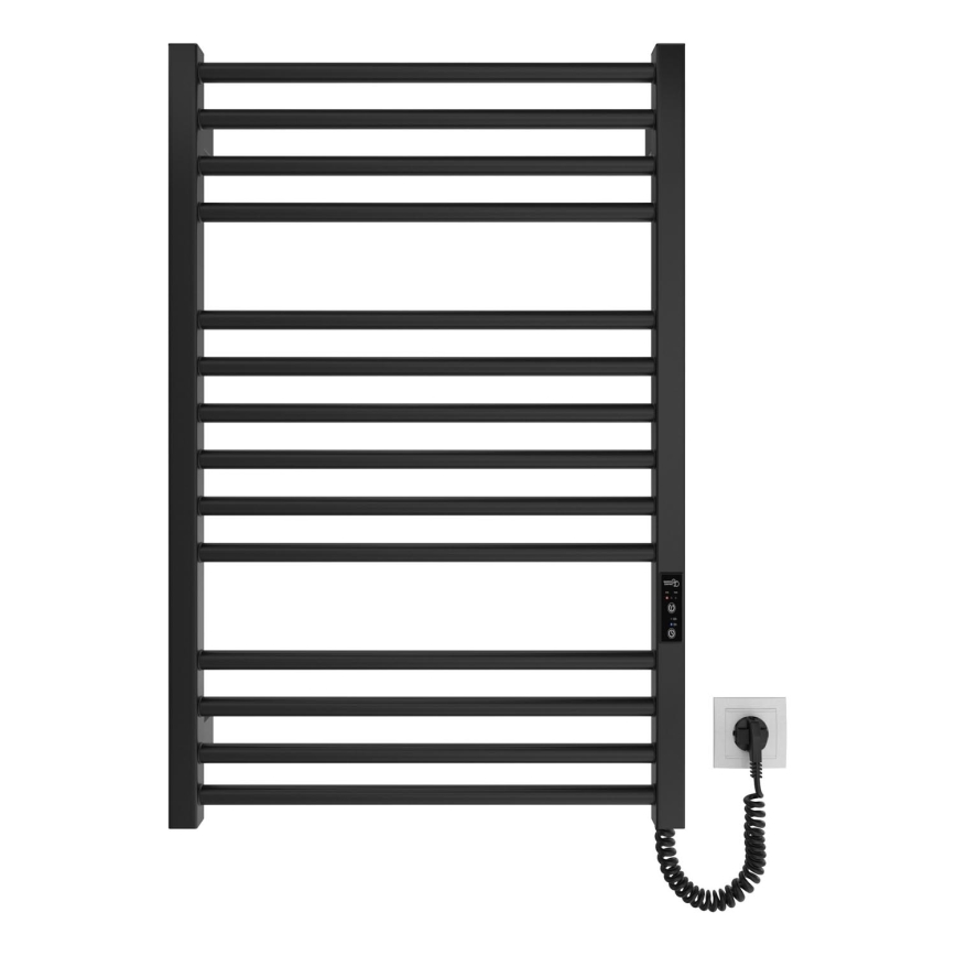 Opvarmet håndklædeholder HF DERBY 170W/230V 77x53 cm sort