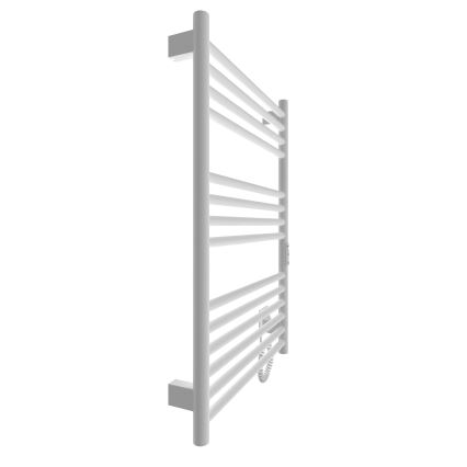 Opvarmet håndklædeholder HF GREENWICH 170W/230V 77x53 cm hvid rund