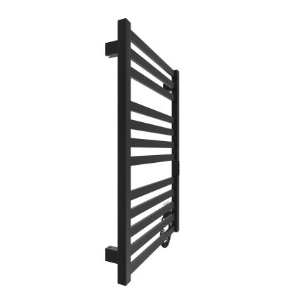 Opvarmet håndklædeholder HF OXFORD 170W/230V 77x53 cm sort