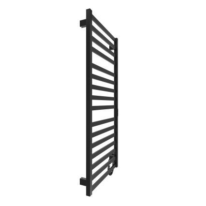 Opvarmet håndklædeholder HF OXFORD 255W/230V 117x53 cm sort