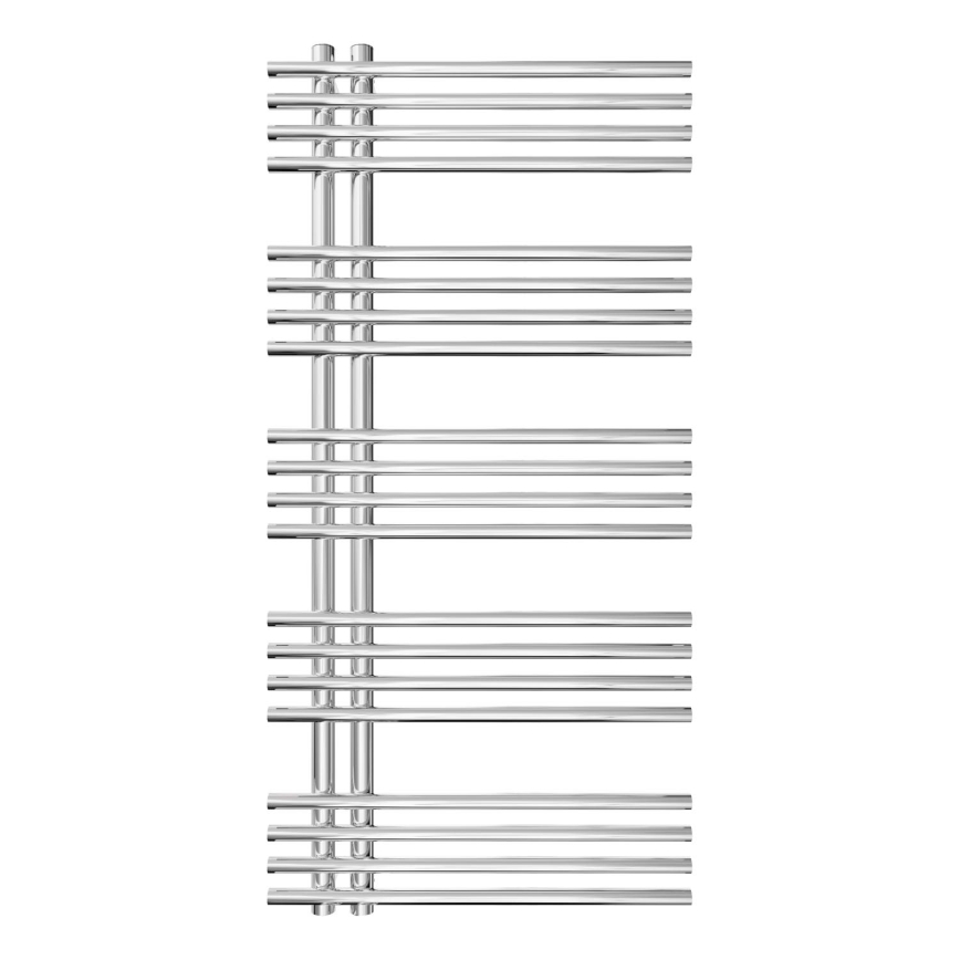 Opvarmet håndklædeholder INOX 368W/230V 109x53 cm rustfri/skinnende krom