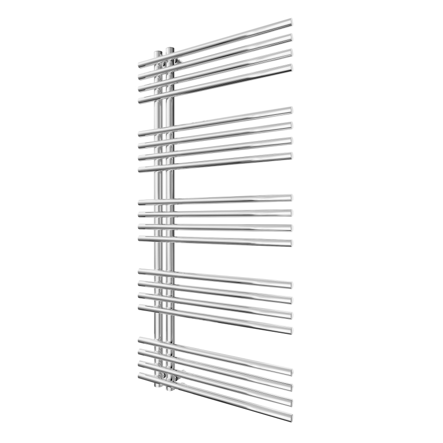 Opvarmet håndklædeholder INOX 368W/230V 109x53 cm rustfri/skinnende krom