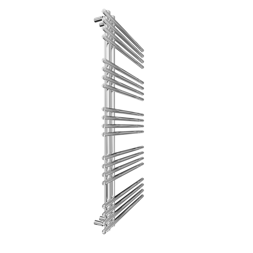Opvarmet håndklædeholder INOX 368W/230V 109x53 cm rustfri/skinnende krom