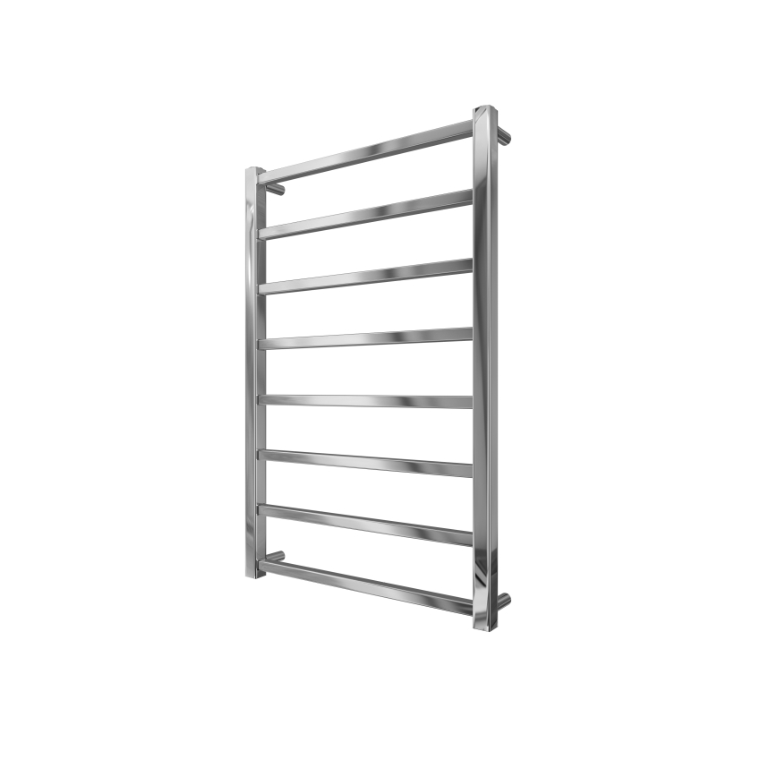 Opvarmet håndklædeholder TOKIO 174W/230V 80x53 cm rustfri/skinnende krom
