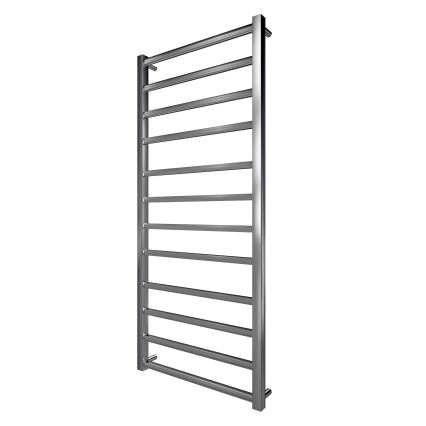 Opvarmet håndklædeholder TOKIO 260W/230V 120x53 cm rustfri/skinnende krom