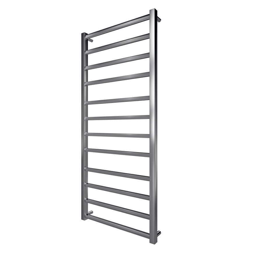 Opvarmet håndklædeholder TOKIO 260W/230V 120x53 cm rustfri/skinnende krom