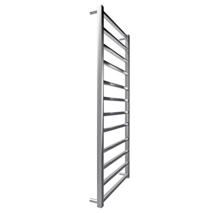 Opvarmet håndklædeholder TOKIO 260W/230V 120x53 cm rustfri/skinnende krom