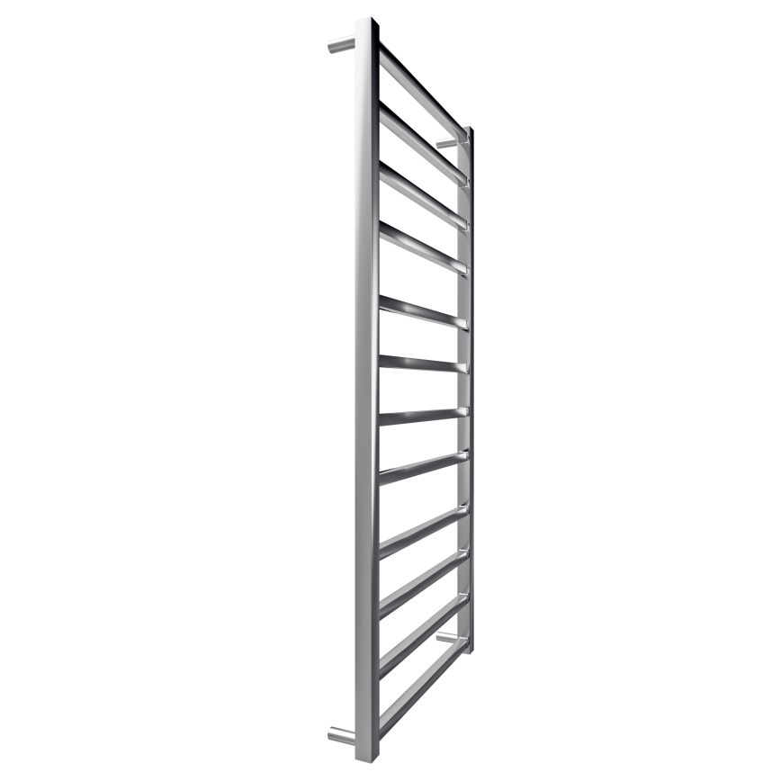 Opvarmet håndklædeholder TOKIO 260W/230V 120x53 cm rustfri/skinnende krom