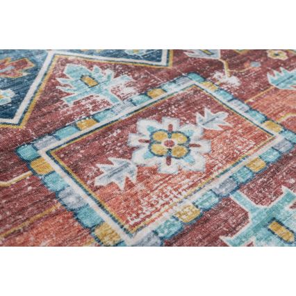 Orientalsk tæppe DOVE-VINTAGE 120x170 cm 2600 g/m2 flerfarvet