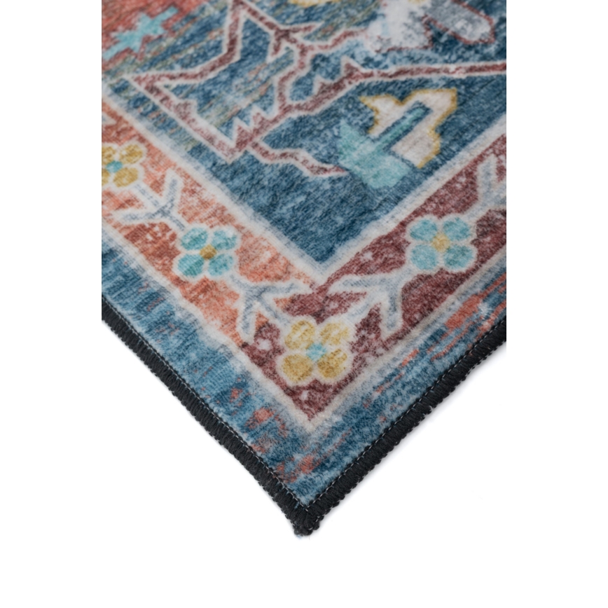 Orientalsk tæppe DOVE-VINTAGE 120x170 cm 2600 g/m2 flerfarvet