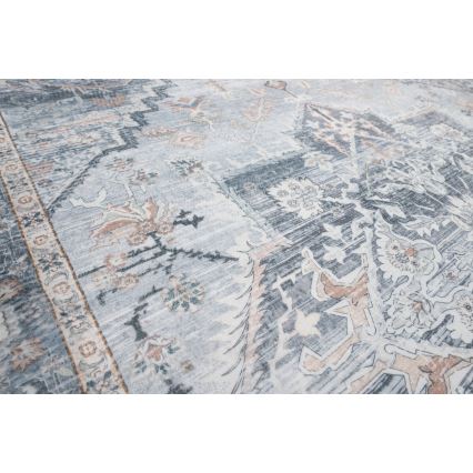 Orientalsk tæppe DOVE-VINTAGE 120x170 cm 2600 g/m2 grå