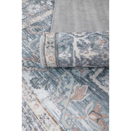 Orientalsk tæppe DOVE-VINTAGE 120x170 cm 2600 g/m2 grå