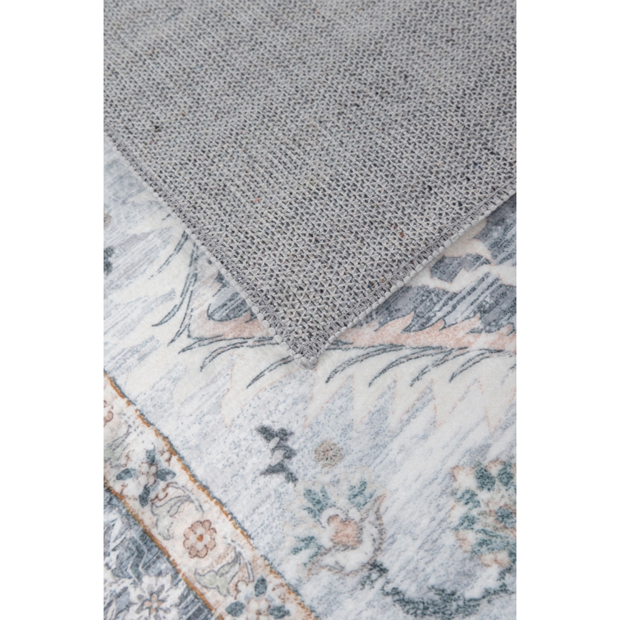 Orientalsk tæppe DOVE-VINTAGE 120x170 cm 2600 g/m2 grå