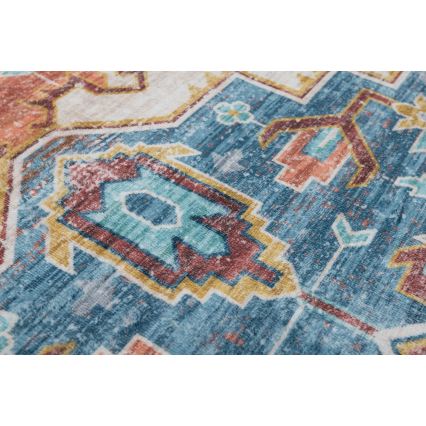 Orientalsk tæppe DOVE-VINTAGE 160x220 cm 2600 g/m2 flerfarvet