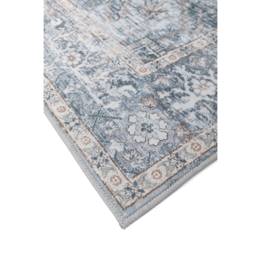 Orientalsk tæppe DOVE-VINTAGE 160x220 cm 2600 g/m2 grå