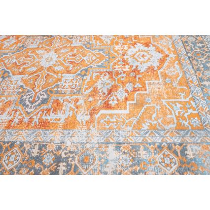 Orientalsk tæppe DOVE-VINTAGE 160x220 cm 2600 g/m2 orange