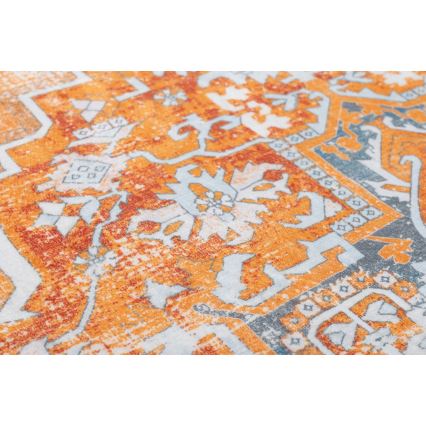Orientalsk tæppe DOVE-VINTAGE 160x220 cm 2600 g/m2 orange